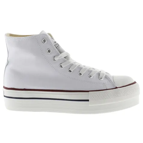 Victoria Boots<Hi Top Platform Trainers - 1061101 Tribu - White