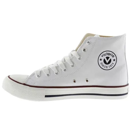Victoria Boots<Hi Top Trainers - 106500 Tribu - White