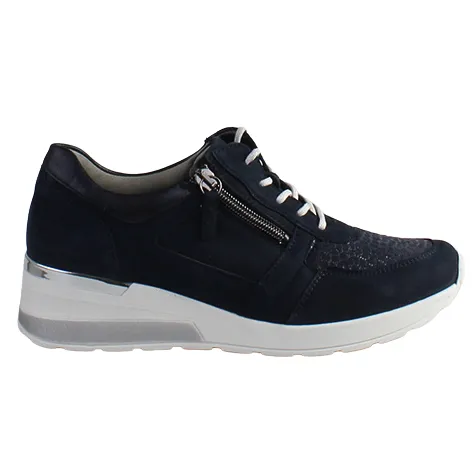 Waldlaufer Ladies Larger Sizes<Wide Fit Trainers - 939H01 - Navy