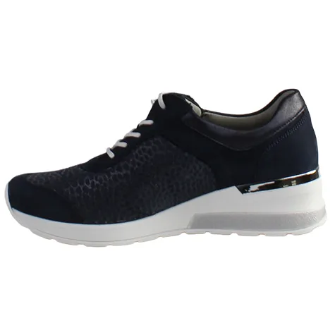 Waldlaufer Ladies Larger Sizes<Wide Fit Trainers - 939H01 - Navy