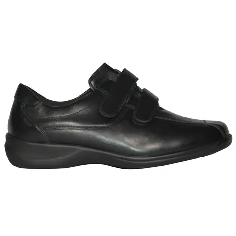 Waldlaufer Ladies Wide Fitting | Shoes<Extra Wide Fit Velcro Shoes - M54302 - Black