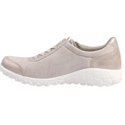 Waldlaufer Ladies Wide Fitting | Shoes<Ladies Wide Fit Shoes - H89001 - Gold Taupe