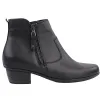 Waldlaufer Ladies Wide Fitting | Boots<Ladies Ankle Boots - 967803 - Black