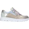 Waldlaufer Trainers<Ladies Wide Fit Trainers - 993004 - Taupe Multi