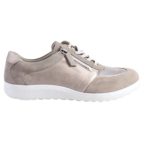 Waldlaufer Ladies Larger Sizes | Ladies Wide Fitting<Ladies Wide fit Trainers - 913002 - Pewter