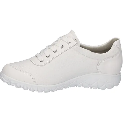 Waldlaufer Shoes<Ladies Wide Fit Walking Shoes -496H31- Pink/Silver