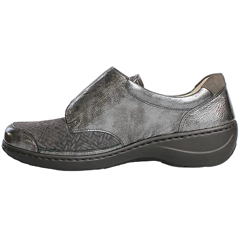 Waldlaufer Boots<Ladies Wide Fit Hiking Boots - 471900 - Navy
