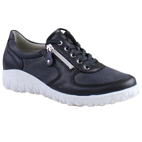 Waldlaufer Ladies Wide Fitting | Trainers<Ladies Wide Fit Trainers - 622K01 - Grey