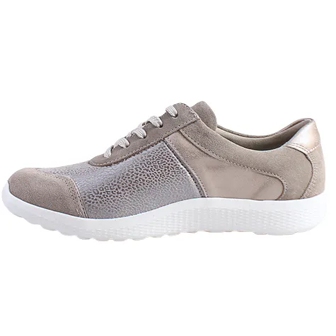 Waldlaufer Ladies Larger Sizes | Ladies Wide Fitting<Ladies Wide fit Trainers - 913002 - Pewter