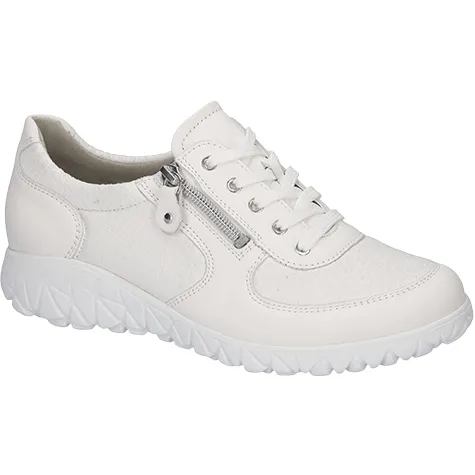 Waldlaufer Shoes<Ladies Wide Fit Walking Shoes -496H31- Pink/Silver