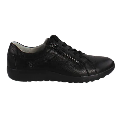 Waldlaufer Ladies Larger Sizes | Ladies Wide Fitting<Wide Fit Trainers - 634002 - Black