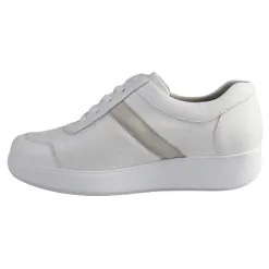 Waldlaufer Ladies Wide Fitting | Trainers<Wide Fit Trainers -622K01- White