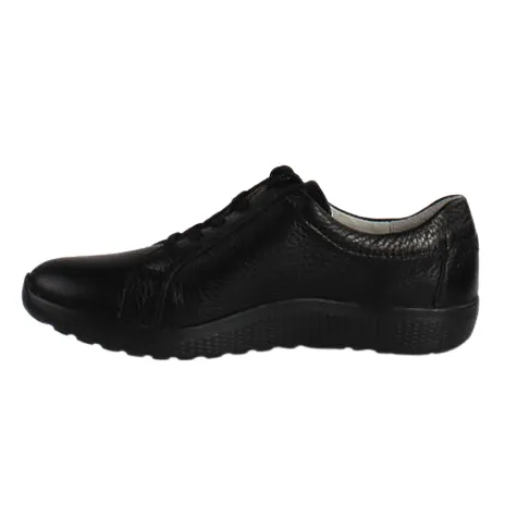 Waldlaufer Ladies Larger Sizes | Ladies Wide Fitting<Wide Fit Trainers - 634002 - Black
