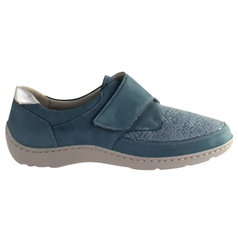 Waldlaufer Shoes<Wide Fit Walking Shoes -496H31 -Blue
