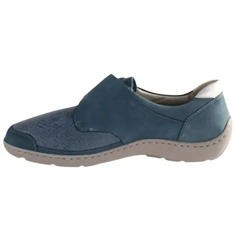 Waldlaufer Shoes<Wide Fit Walking Shoes -496H31 -Blue