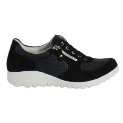 Waldlaufer Ladies Wide Fitting | Shoes<Wauldlaufer Ladies Wide Fit Shoes - H89001 - Navy