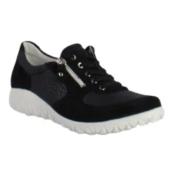 Waldlaufer Ladies Wide Fitting | Shoes<Wauldlaufer Ladies Wide Fit Shoes - H89001 - Navy