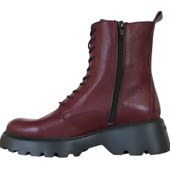 Wonders Boots<Ankle Boots- C-7205 - Burgundy