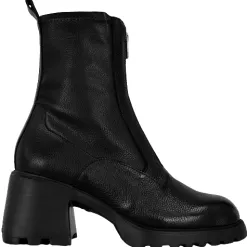 Wonders Boots<Block Heeled Ankle Boots - G-6701 - Black