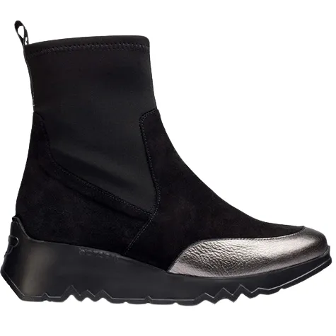 Wonders Boots<Ladies Ankle Boots - E-6752 - Black