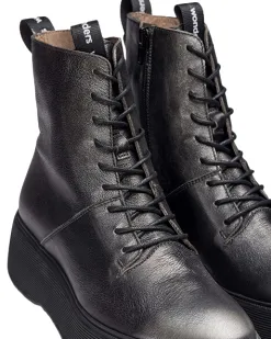 Wonders Boots<Ladies Ankle Boots - A-9350 - Pewter