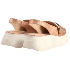 Wonders Shoes<Ladies Flatform Slingbacks - A-3624 - Rose Gold