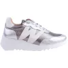 Wonders Trainers<Ladies Wedge Trainers - E-6760 - Silver