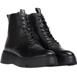 Wonders Boots<Platform Ankle Boots - A-9350 - Black