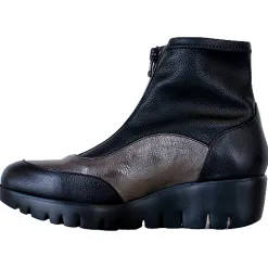 Wonders Boots<Wedge Ankle Boots - C-33302 - Black