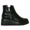 Wonders Boots<Wedge Boots - E-6224 - Black