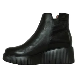 Wonders Boots<Wedge Boots - E-6224 - Black