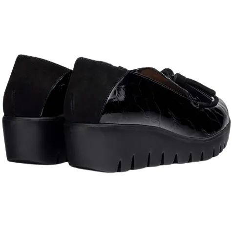 Wonders Shoes<Wedge Shoes - C-33320 - Black Patent