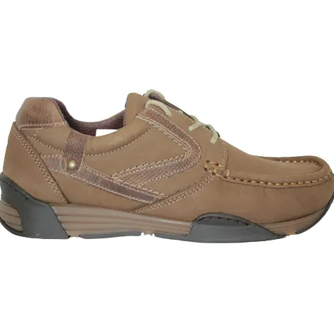 Wrangler Mens Larger Sizes | Shoes<Casual Laced Shoe - Lusk 2 - Nut Nubuck