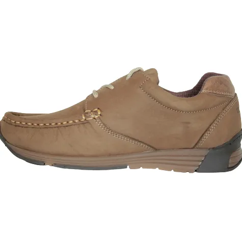 Wrangler Mens Larger Sizes | Shoes<Casual Laced Shoe - Lusk 2 - Nut Nubuck