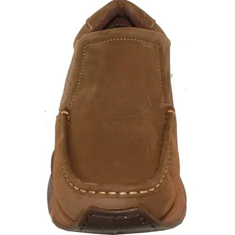 Wrangler Mens Larger Sizes | Shoes<Casual Slip On Shoes - Lavey 2 - Nut Nubuck