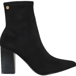 Xti Boots<Block Heeled Ankle Boots - 142026 - Black