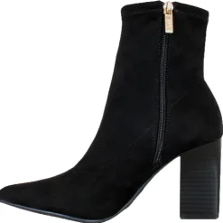Xti Boots<Block Heeled Ankle Boots - 142026 - Black