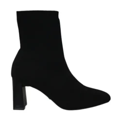 Xti Boots<Block Heeled Ankle Boots - 140394 - Black