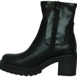 Xti Boots<Block Heeled Ankle Boots - 140190 - Black