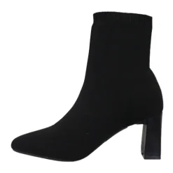 Xti Boots<Block Heeled Ankle Boots - 140394 - Black