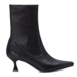 Xti Boots<Dressy Heeled Ankle Boots - 140455 - Black