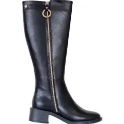 Xti Boots<Knee Boots - 141943 - Black