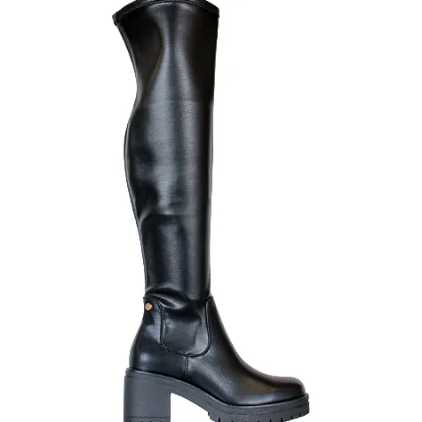 Xti Boots<Over The Knee Boots - 141543 - Black
