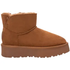 Xti Boots<Platform Ankle Boots - 142197 - Camel