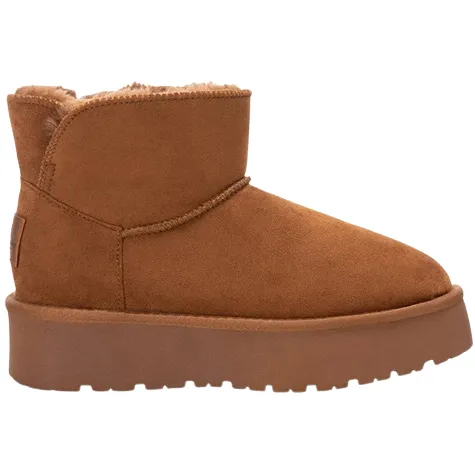 Xti Boots<Platform Ankle Boots - 142197 - Camel