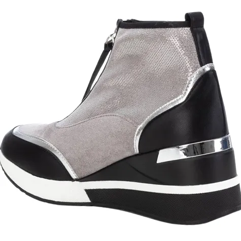 Xti Boots<Wedge Ankle Boots - 141795 - Ice