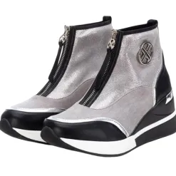 Xti Boots<Wedge Ankle Boots - 141795 - Ice
