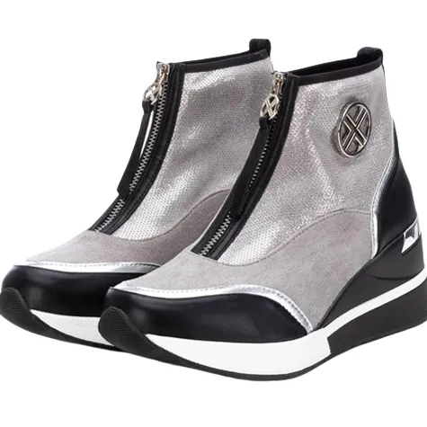 Xti Boots<Wedge Ankle Boots - 141795 - Ice