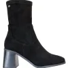 Xti Boots<Block Heeled Ankle Boots - 140485 - Black