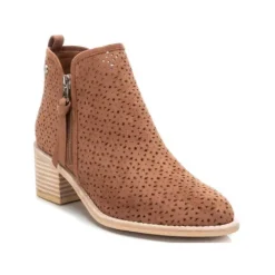 Xti Boots<Block Heel Ankle Boots - 140922 - Camel